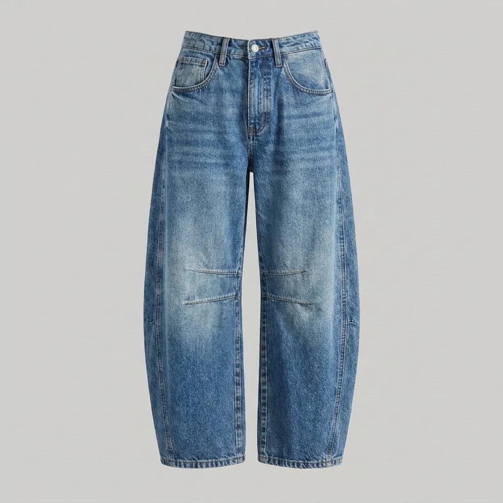 Wide-Leg Jeans High-Waist Relaxed Fit