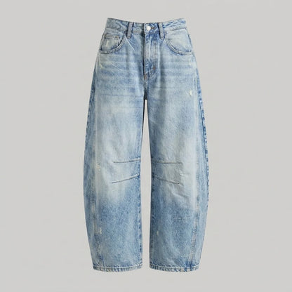Wide-Leg Jeans High-Waist Relaxed Fit