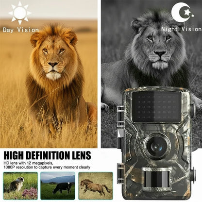 Wildlife Camera 12 MP Night Vision Weatherproof