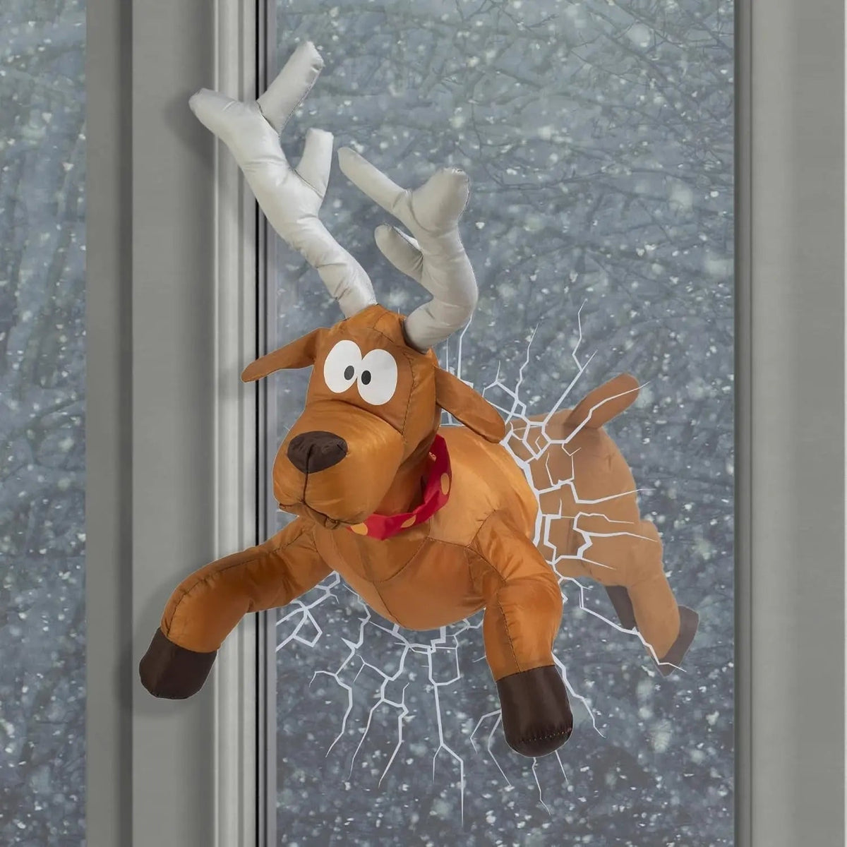 Window Figure Sound-Activated Suction Mount