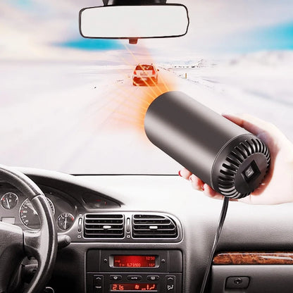 Windshield Defroster 12V Portable Dual Heat & Fan