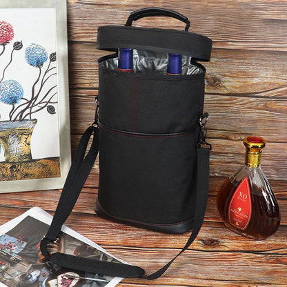 Wine Tote Insulated Leak-Proof Lining & Padded Divider