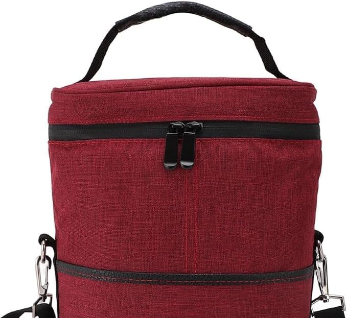 Wine Tote Insulated Leak-Proof Lining & Padded Divider