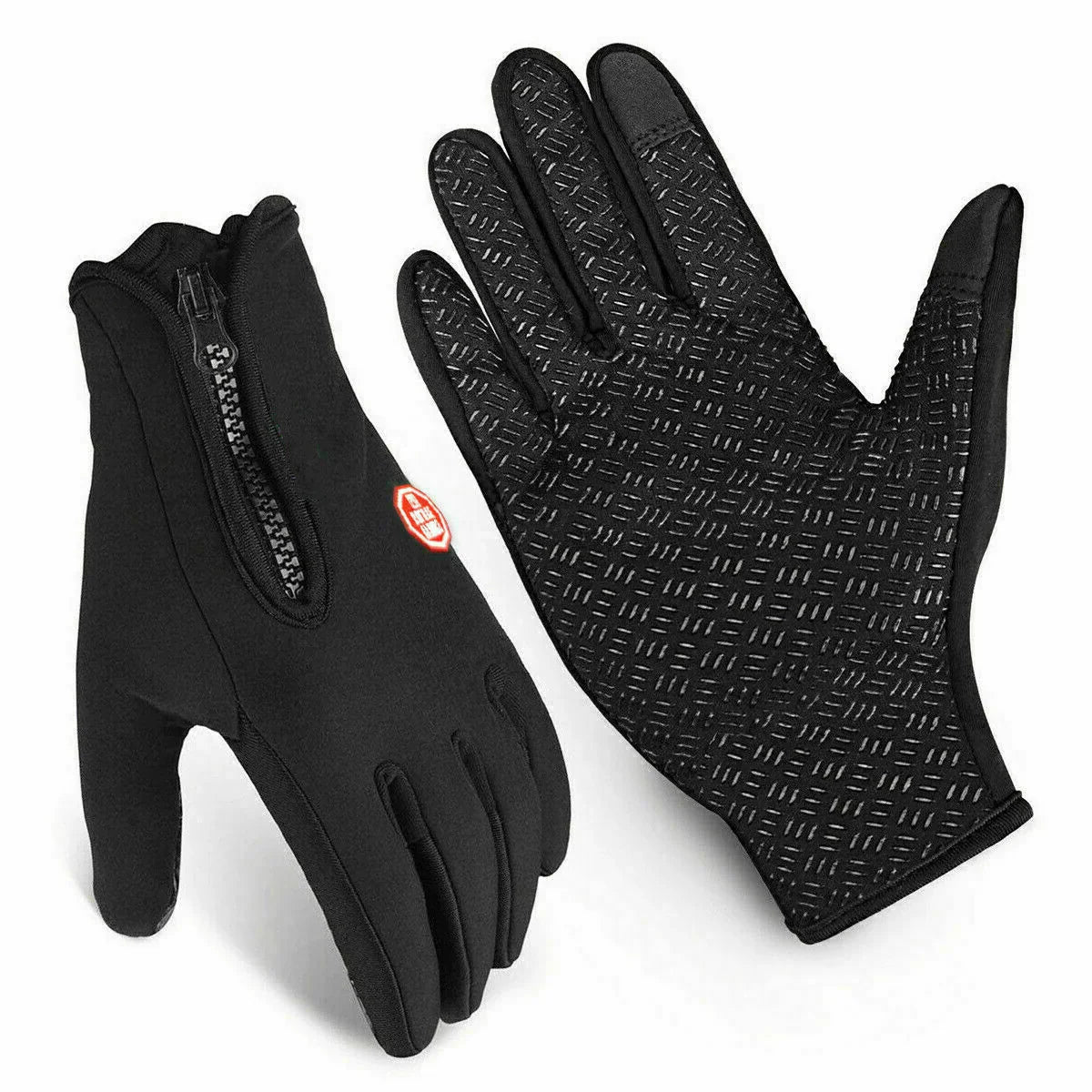 Winter Gloves Fleece-Lined Touchscreen-Compatible Nonslip Grip