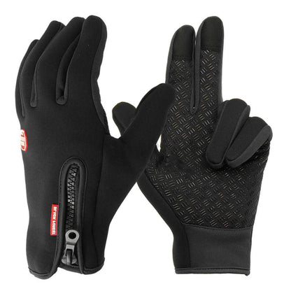 Winter Gloves Fleece-Lined Touchscreen-Compatible Nonslip Grip