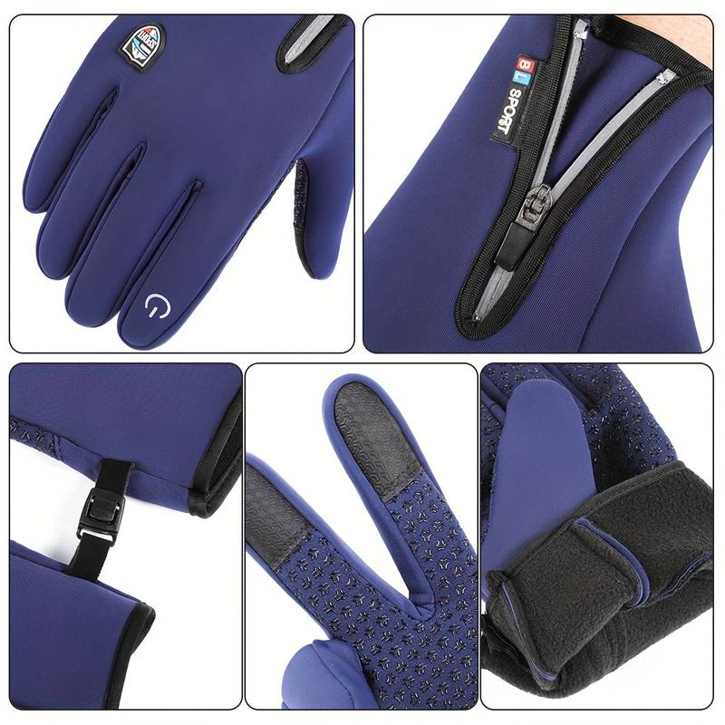 Winter Gloves USB Heated Waterproof & Windproof
