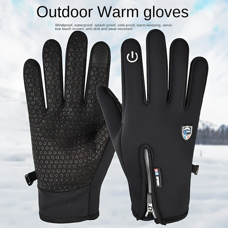 Winter Gloves USB Heated Waterproof & Windproof