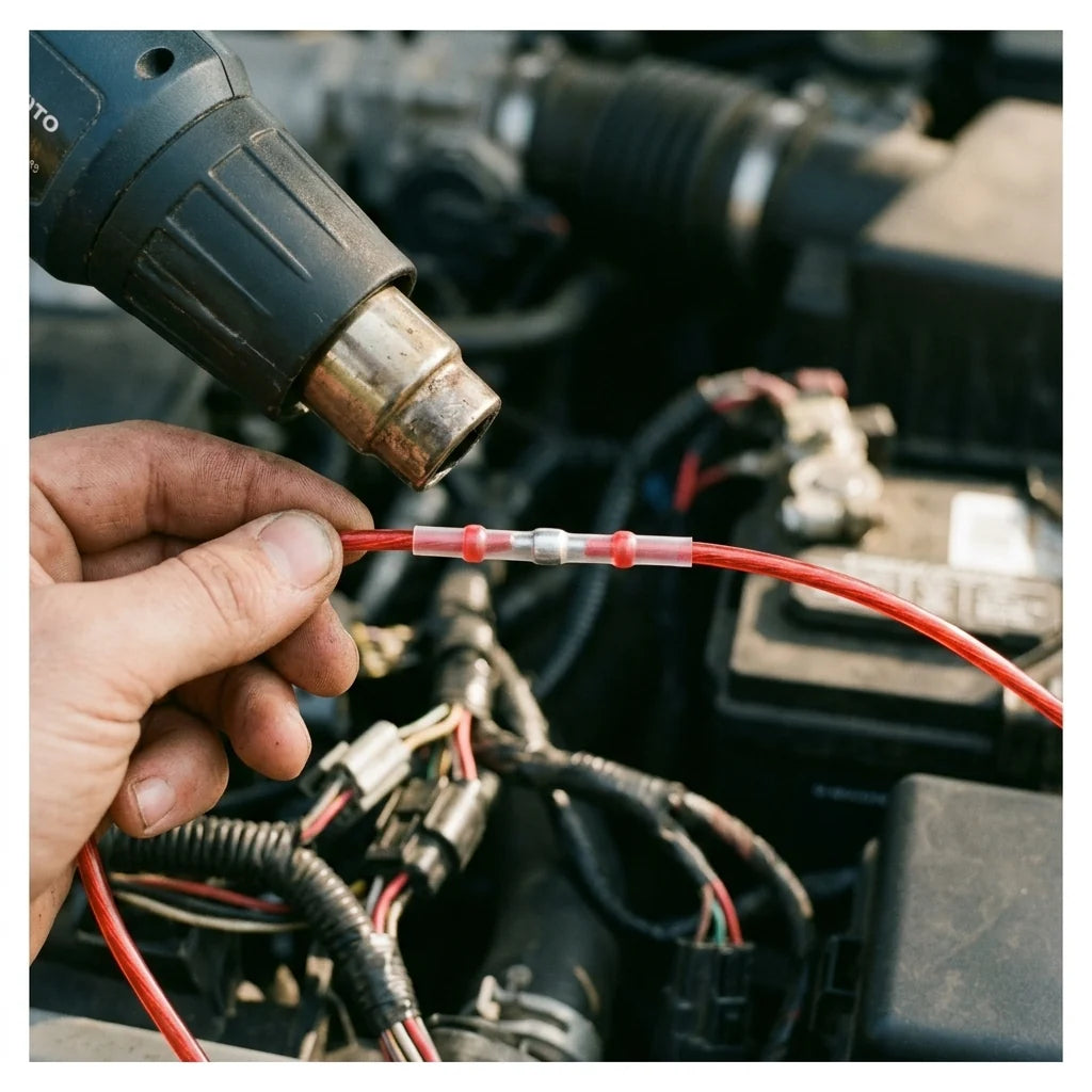 Wire Connectors Solder-Seal Heat-Shrink Moisture-Resistant