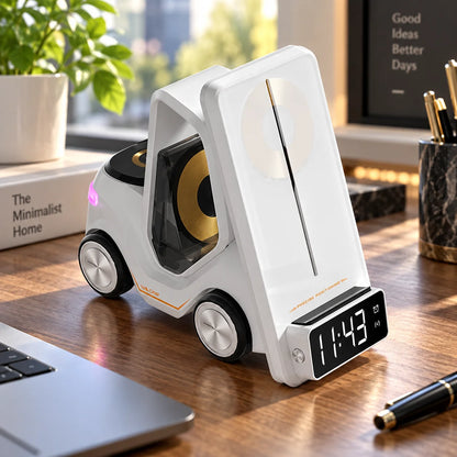 Wireless Charger 3-in-1 LED Alarm Clock & Ambient Light