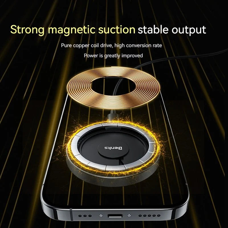 Wireless Charger Magnetic Alignment 15W Fast Charging