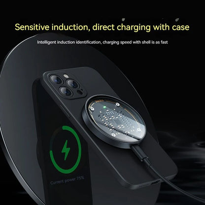Wireless Charger Magnetic Alignment 15W Fast Charging