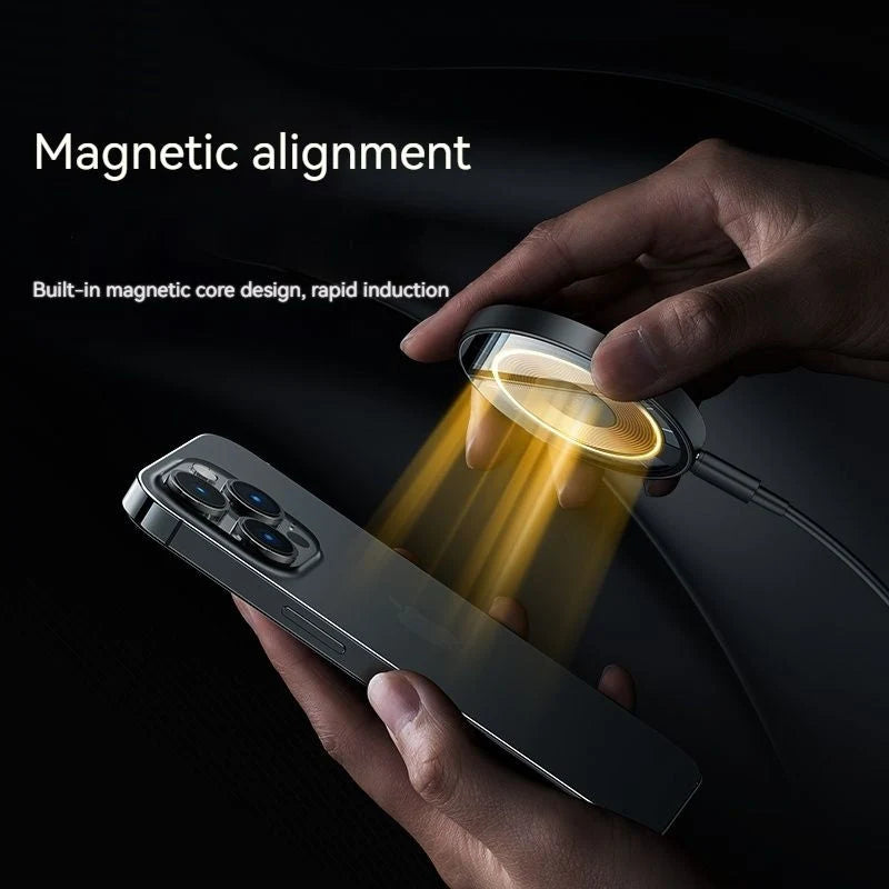 Wireless Charger Magnetic Alignment 15W Fast Charging