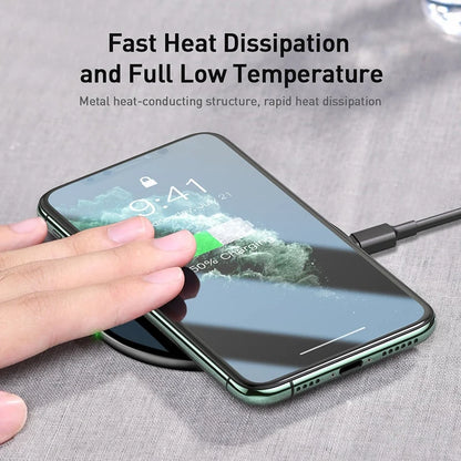 Wireless Charging Pad 15W Fast Charging Transparent Glass