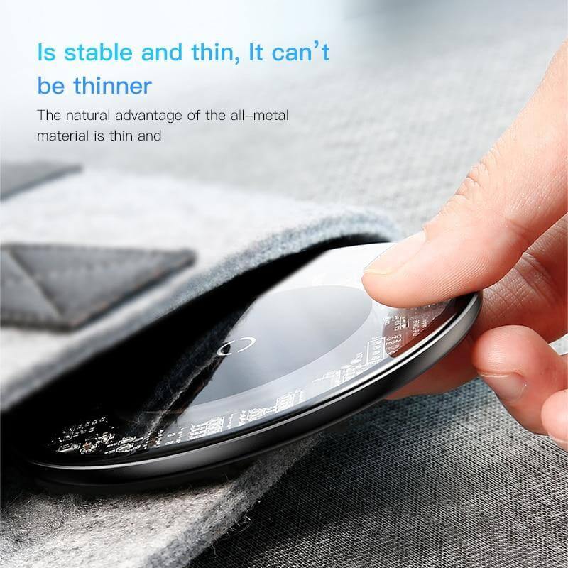 Wireless Charging Pad Qi-Compatible 10W Output