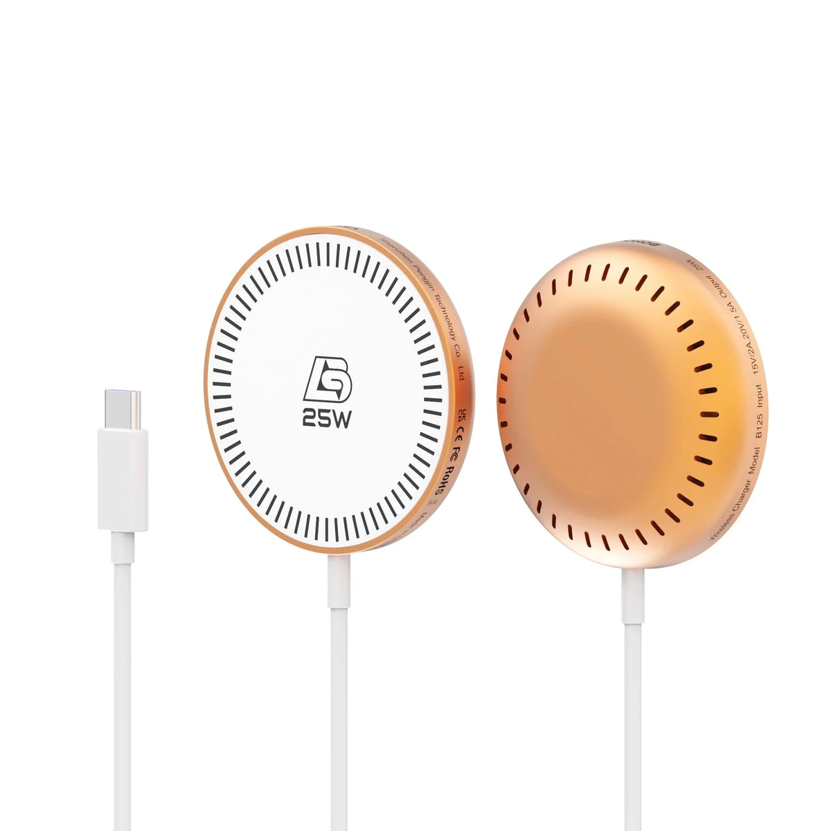 Wireless Phone Charger Suction Base 25W Fast Charging