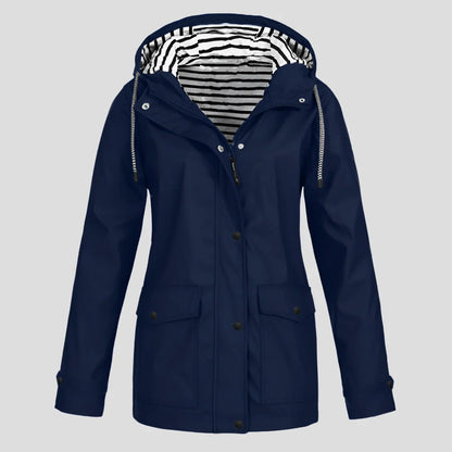 Women's Hooded Jacket Waterproof Taped Seams & Windproof