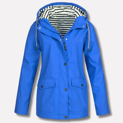 Women's Hooded Jacket Waterproof Taped Seams & Windproof
