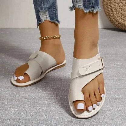 Women's Sandals Triple Support Full-Grain Leather