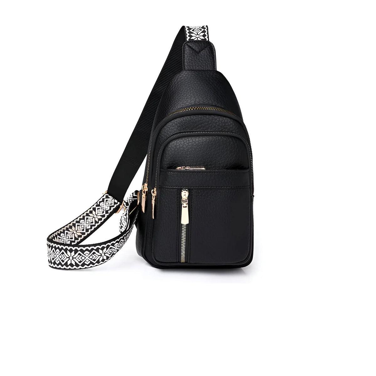 Women's Shoulder Bag Lightweight Zippered Pockets & Adjustable Strap