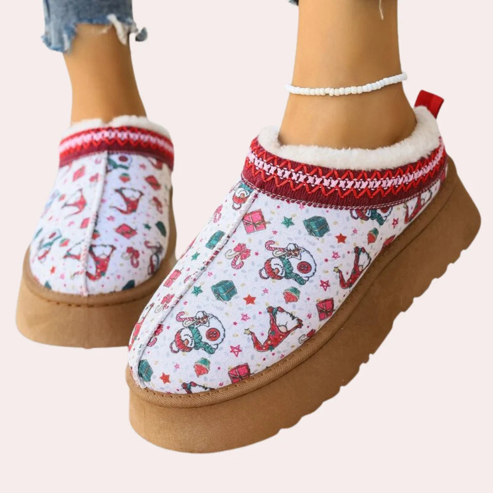 Women's Slippers Slip-On Soft Lining & Sturdy Sole
