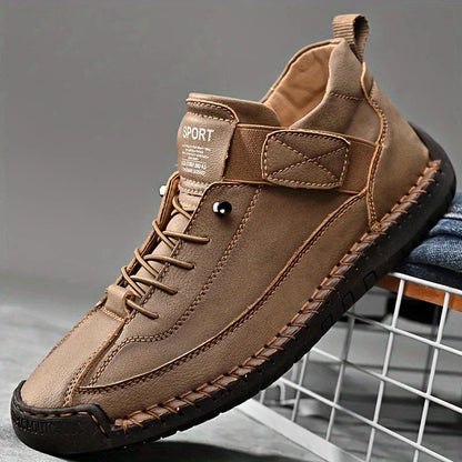 Women's Sneakers Breathable Leather & Shock-Absorbing EVA