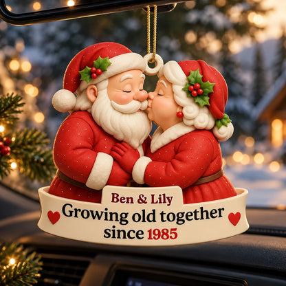 Wood Ornament Personalized Photo & Name Fade Resistant Print