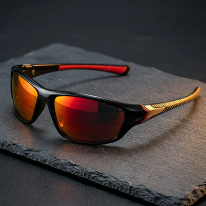 Wraparound Sunglasses Polarized Mirrored UV400