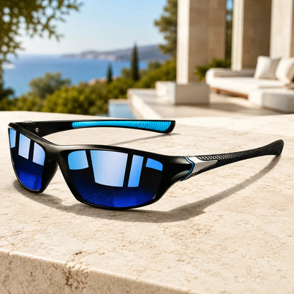 Wraparound Sunglasses Polarized Mirrored UV400