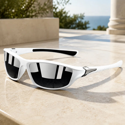 Wraparound Sunglasses Polarized Mirrored UV400