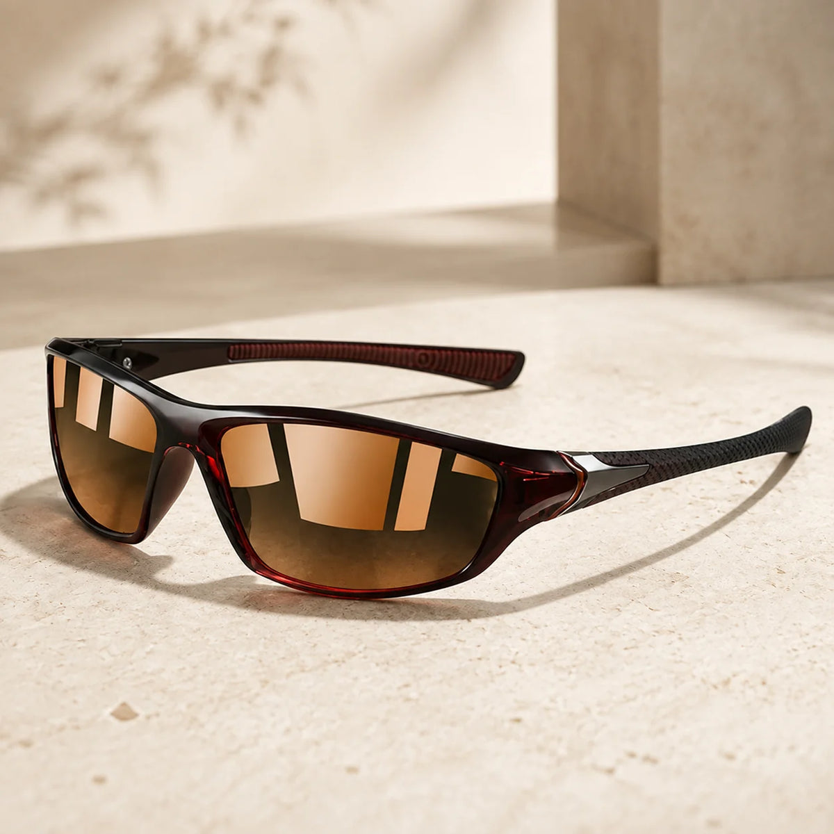 Wraparound Sunglasses Polarized Mirrored UV400