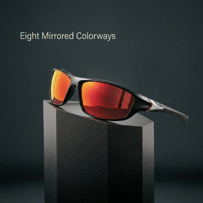 Wraparound Sunglasses Polarized Mirrored UV400