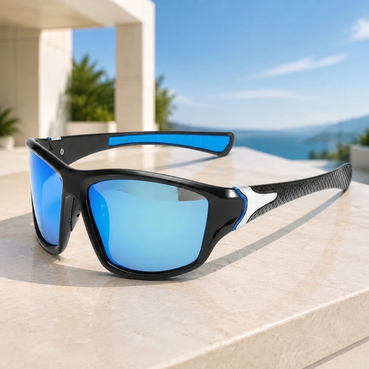 Wraparound Sunglasses Polarized Mirrored UV400