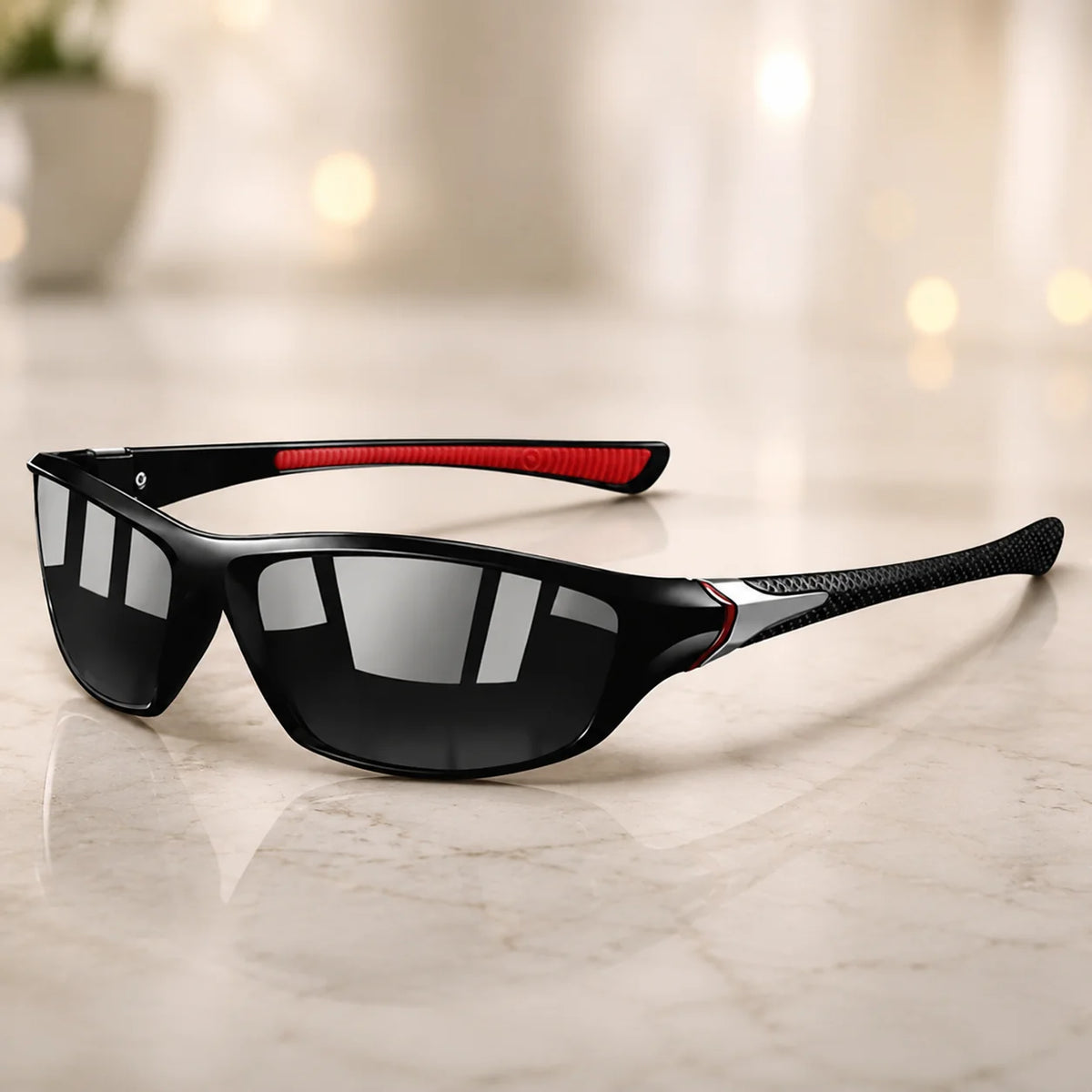 Wraparound Sunglasses Polarized Mirrored UV400