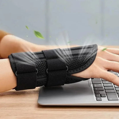 Wrist Support Breathable Integrated Splint Adjustable Velcro Strap