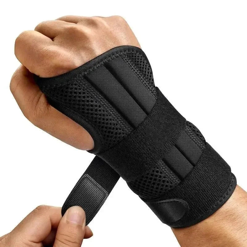 Wrist Support Breathable Integrated Splint Adjustable Velcro Strap
