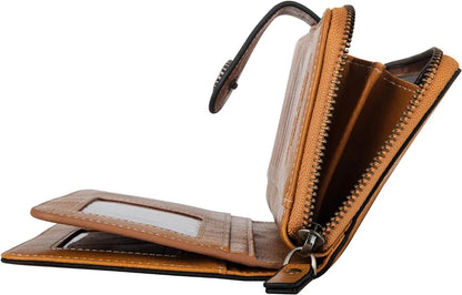 Wrist Wallet RFID-Blocking PU Leather Multiple Card Slots