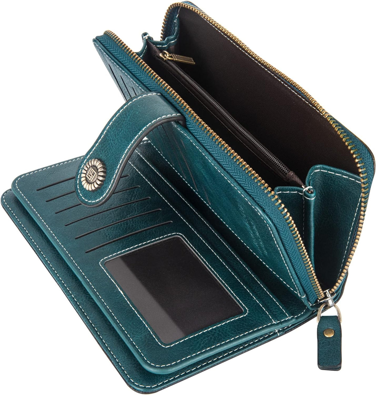 Wrist Wallet RFID-Blocking PU Leather Multiple Card Slots